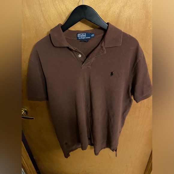 Brown XL short sleeve Ralph Lauren Polo - Picture 4 of 4